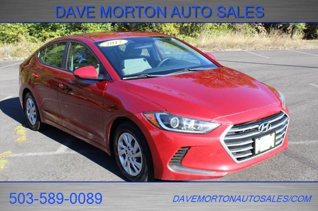 used 2017 Hyundai Elantra car, priced at $8,995