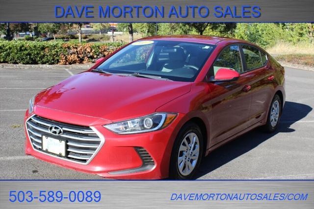 used 2017 Hyundai Elantra car, priced at $8,995