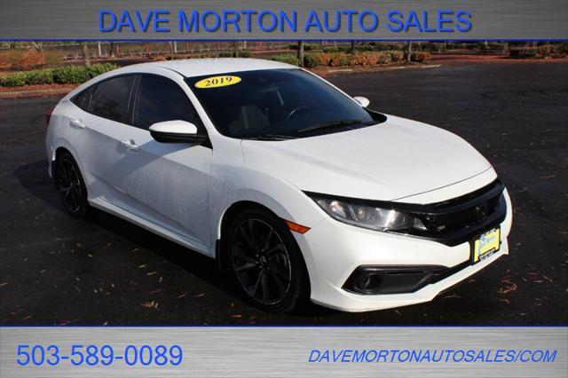 used 2019 Honda Civic car, priced at $17,995