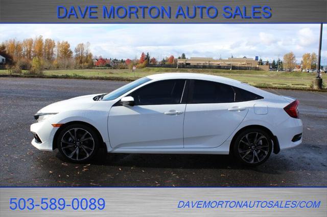 used 2019 Honda Civic car, priced at $17,995