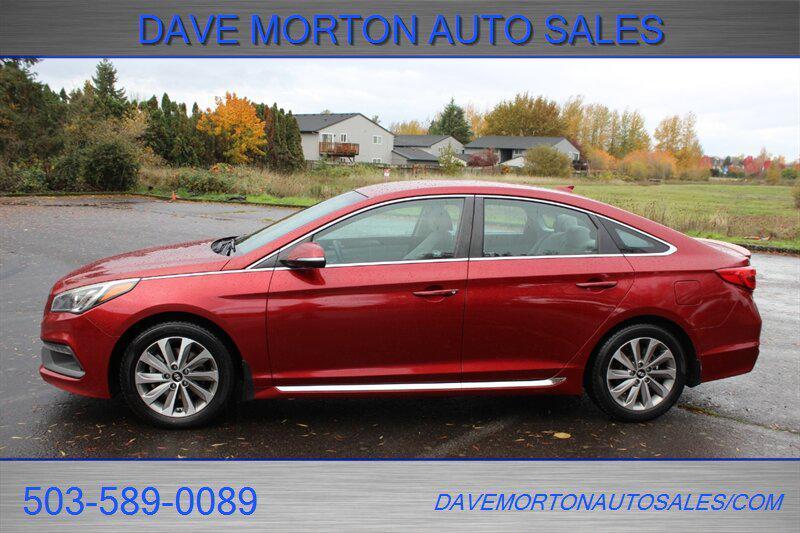 used 2015 Hyundai Sonata car, priced at $7,995