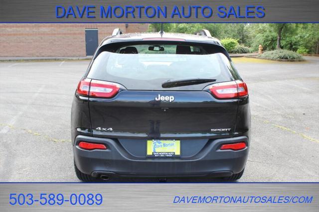 used 2015 Jeep Cherokee car, priced at $10,995
