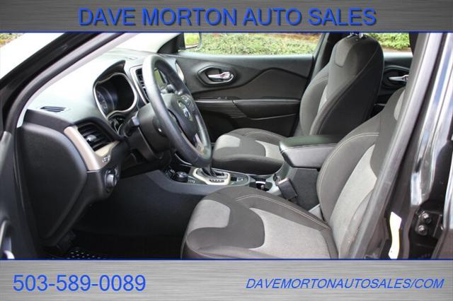 used 2015 Jeep Cherokee car, priced at $10,995