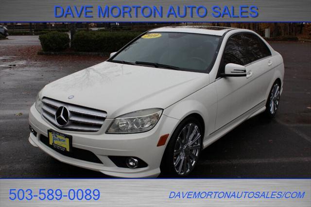 used 2010 Mercedes-Benz C-Class car, priced at $10,995