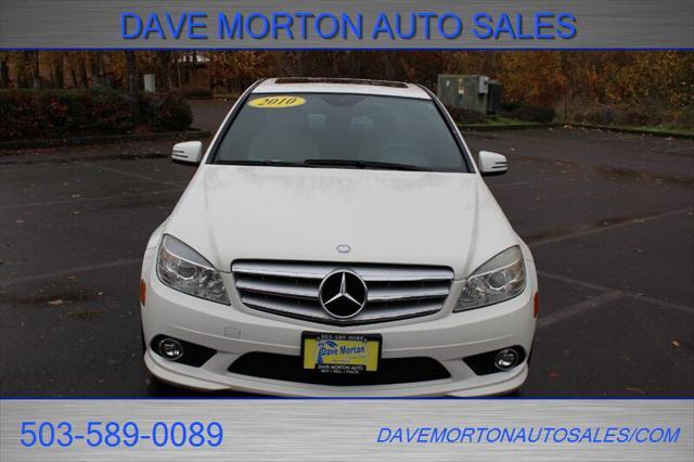 used 2010 Mercedes-Benz C-Class car, priced at $10,995