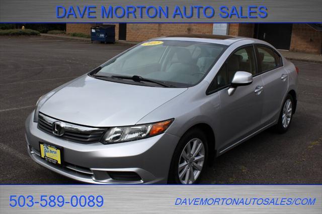 used 2012 Honda Civic car, priced at $8,995