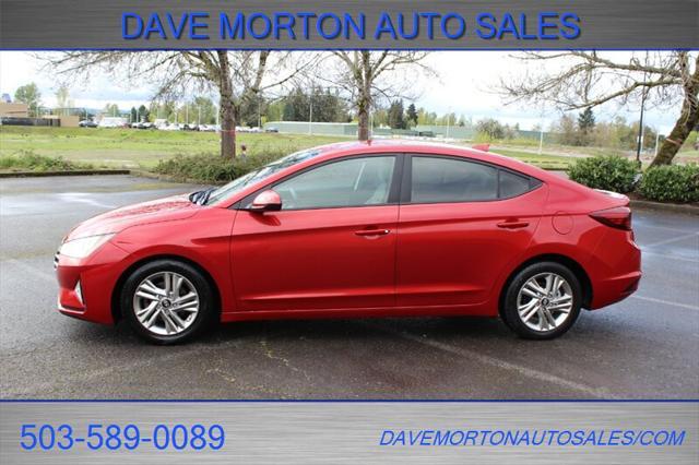 used 2019 Hyundai Elantra car, priced at $11,995