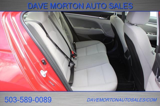 used 2019 Hyundai Elantra car, priced at $11,995