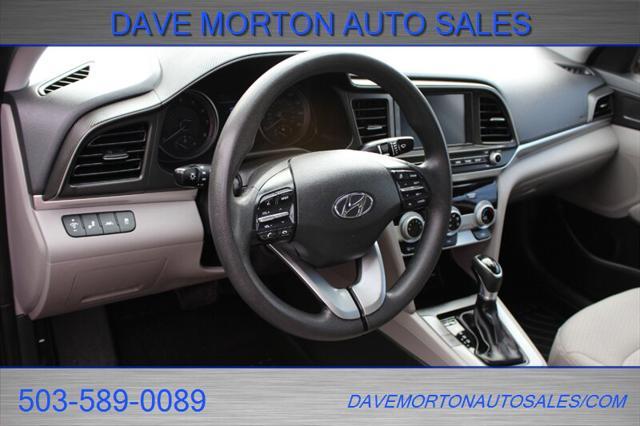 used 2019 Hyundai Elantra car, priced at $11,995