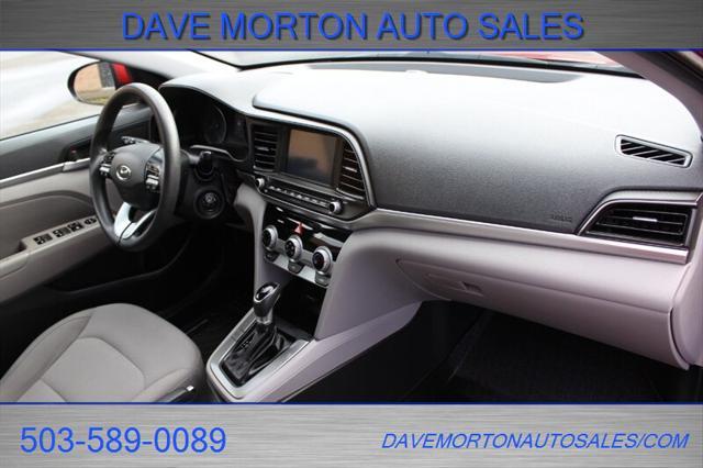 used 2019 Hyundai Elantra car, priced at $11,995