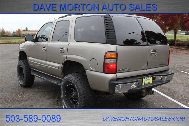 used 2002 Chevrolet Tahoe car, priced at $5,995