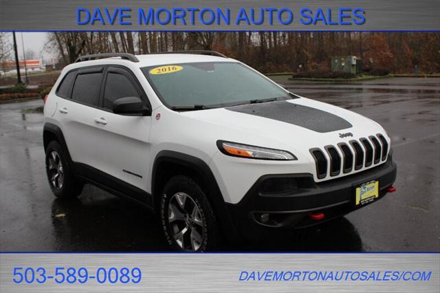 used 2016 Jeep Cherokee car, priced at $11,495