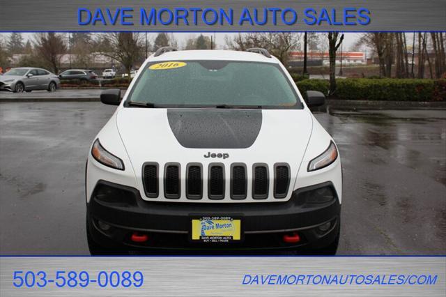 used 2016 Jeep Cherokee car, priced at $11,495