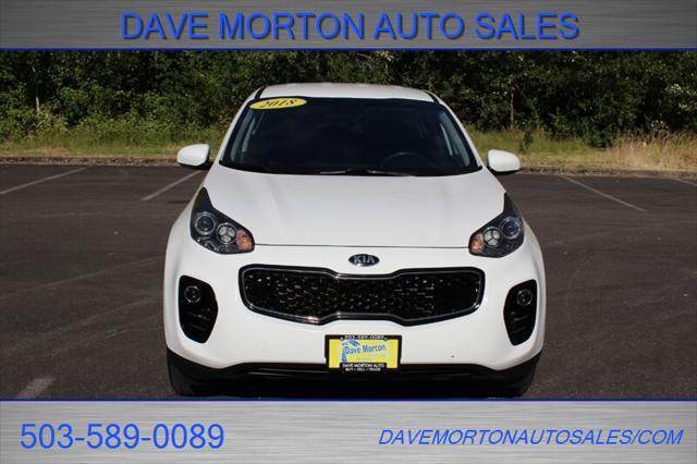 used 2018 Kia Sportage car, priced at $12,995