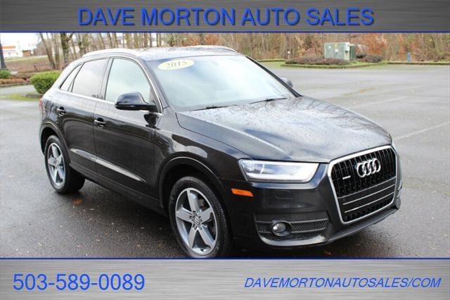 used 2015 Audi Q3 car, priced at $10,995