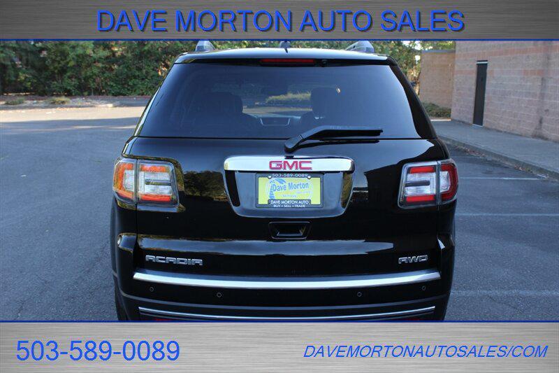used 2016 GMC Acadia car, priced at $7,995