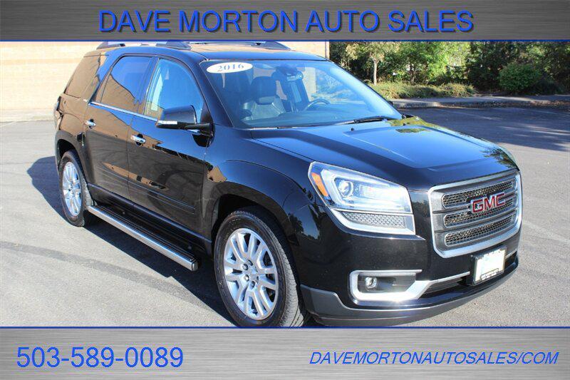 used 2016 GMC Acadia car, priced at $7,995