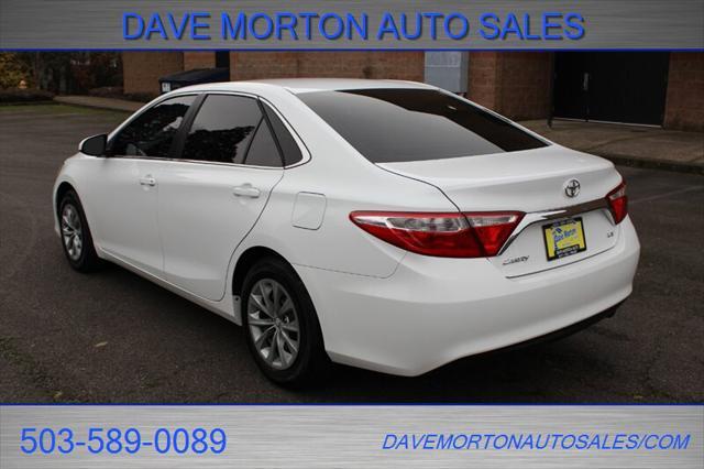 used 2016 Toyota Camry car, priced at $13,495