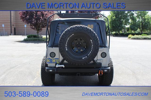 used 2000 Jeep Wrangler car, priced at $23,995