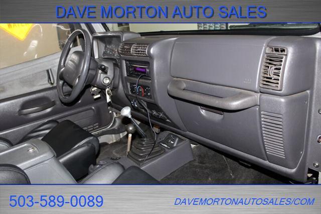 used 2000 Jeep Wrangler car, priced at $23,995