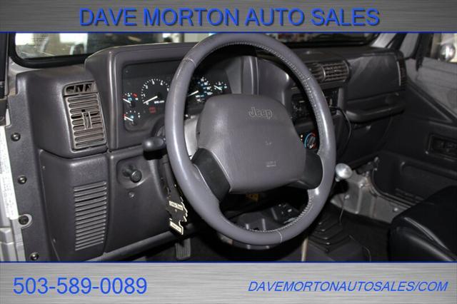 used 2000 Jeep Wrangler car, priced at $23,995