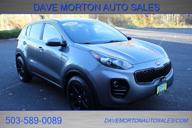 used 2018 Kia Sportage car, priced at $9,995