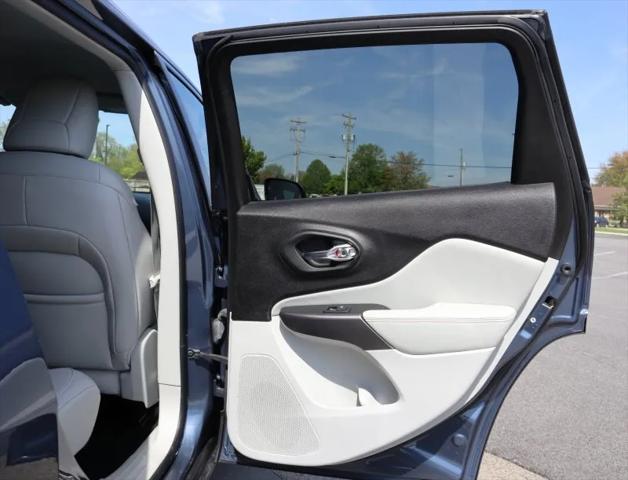 used 2021 Jeep Cherokee car, priced at $23,650