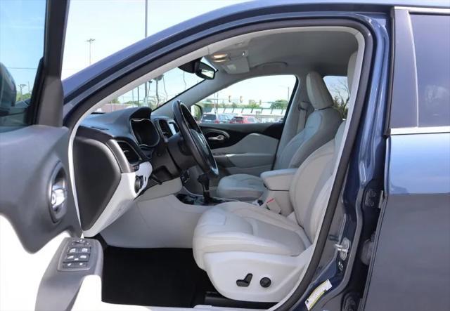 used 2021 Jeep Cherokee car, priced at $23,650