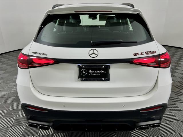 new 2025 Mercedes-Benz AMG GLC 63 car, priced at $92,735