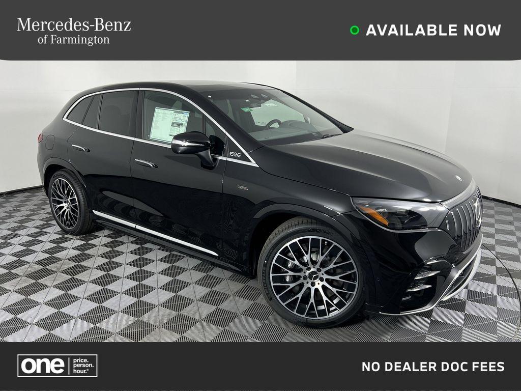 new 2025 Mercedes-Benz AMG EQE car, priced at $114,360