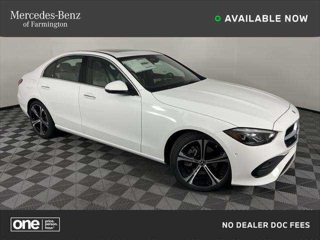 new 2025 Mercedes-Benz C-Class car, priced at $52,235