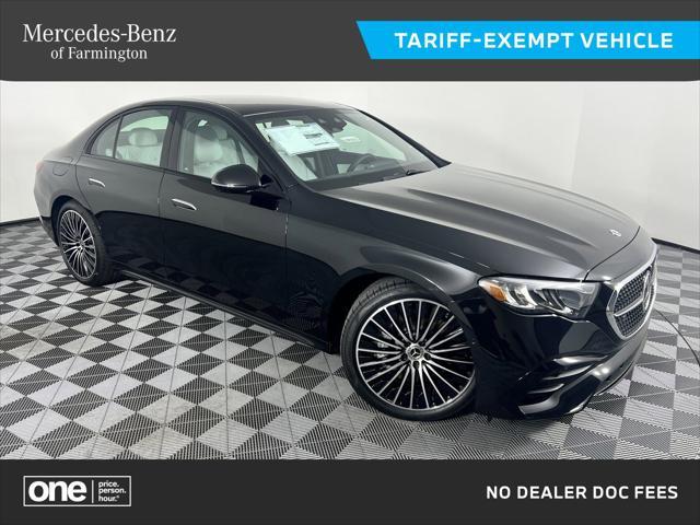 new 2025 Mercedes-Benz E-Class car, priced at $81,955