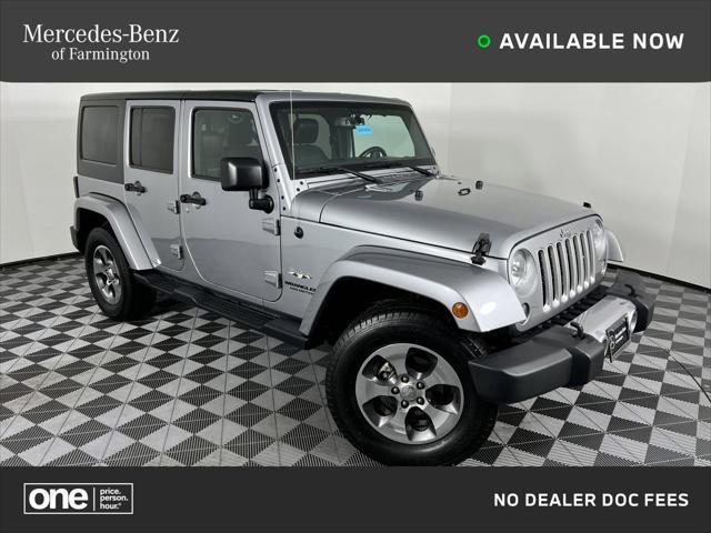 used 2016 Jeep Wrangler Unlimited car, priced at $22,517