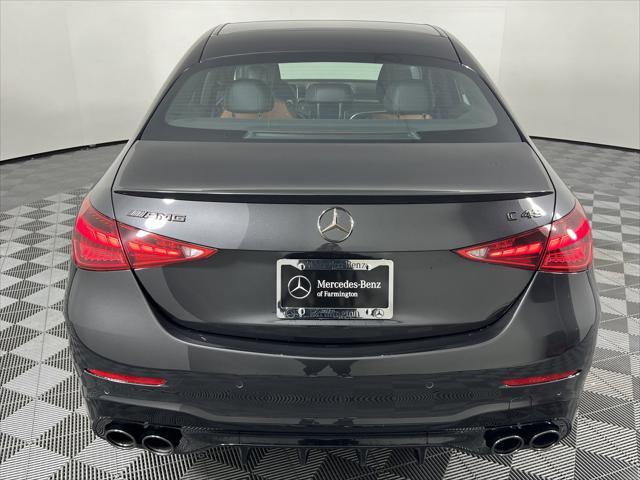 new 2024 Mercedes-Benz AMG C 43 car, priced at $66,040