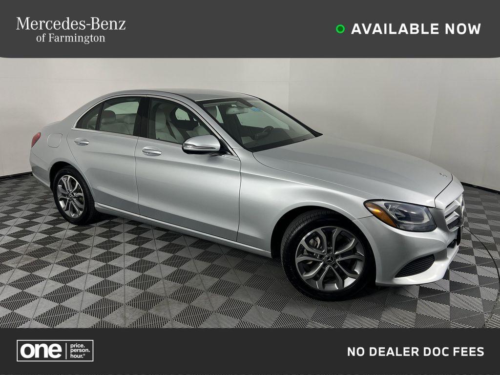 used 2017 Mercedes-Benz C-Class car, priced at $18,688