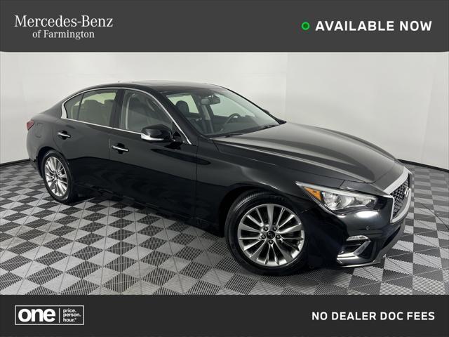used 2021 INFINITI Q50 car, priced at $25,513
