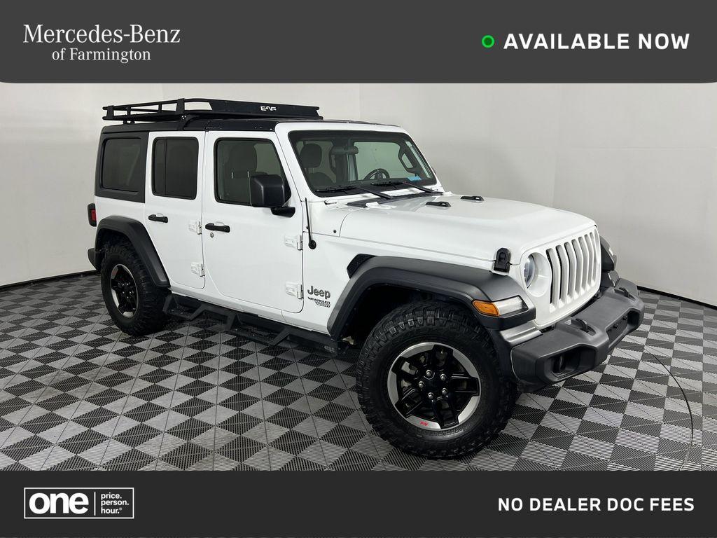 used 2019 Jeep Wrangler Unlimited car, priced at $24,644