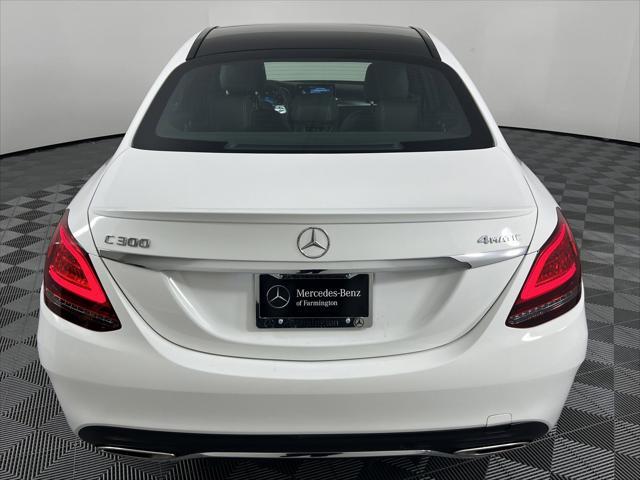 used 2021 Mercedes-Benz C-Class car, priced at $30,387