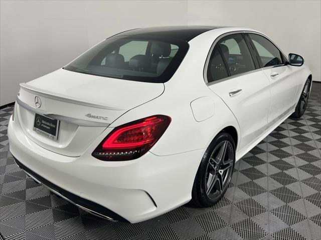 used 2021 Mercedes-Benz C-Class car, priced at $30,387