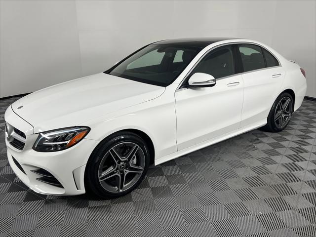 used 2021 Mercedes-Benz C-Class car, priced at $29,987