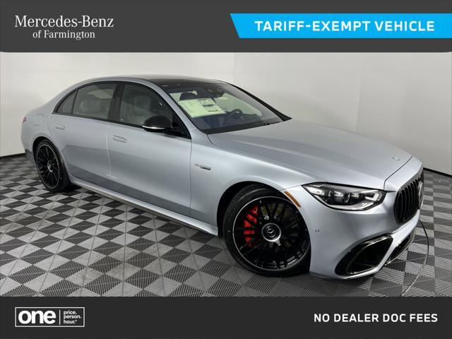 new 2025 Mercedes-Benz AMG S 63 E car, priced at $200,210