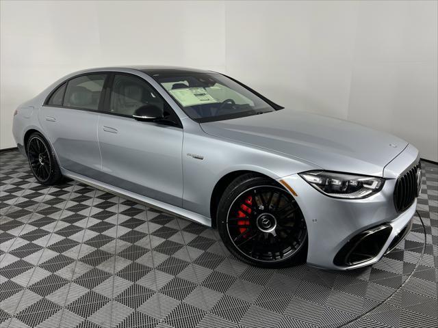 new 2025 Mercedes-Benz AMG S 63 E car, priced at $200,210
