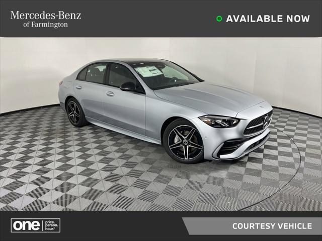 used 2024 Mercedes-Benz C-Class car, priced at $45,602