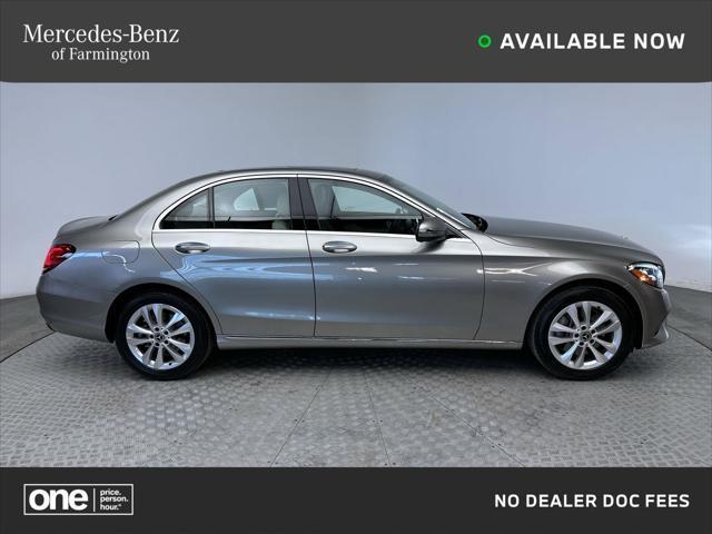 used 2019 Mercedes-Benz C-Class car, priced at $22,897