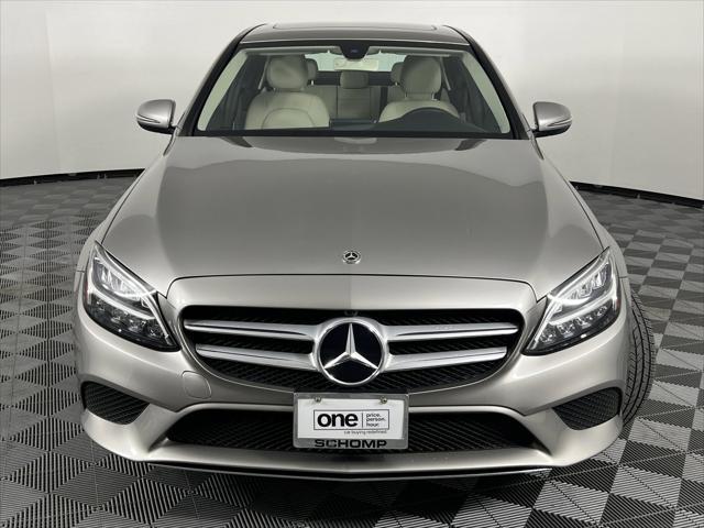 used 2019 Mercedes-Benz C-Class car, priced at $21,600