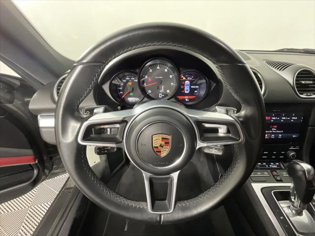 used 2018 Porsche 718 Cayman car, priced at $45,954