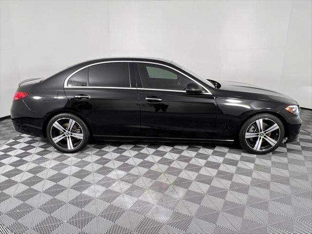 used 2022 Mercedes-Benz C-Class car, priced at $39,897
