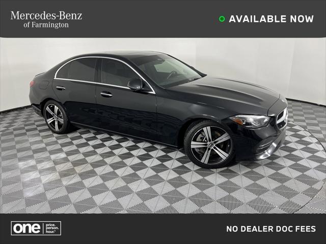 used 2022 Mercedes-Benz C-Class car, priced at $40,987