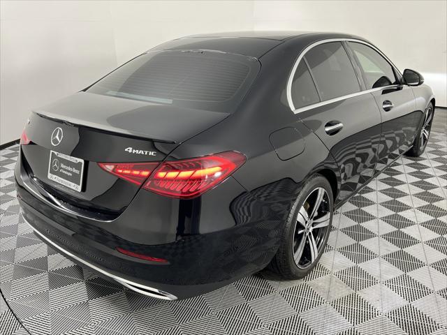 used 2022 Mercedes-Benz C-Class car, priced at $39,897