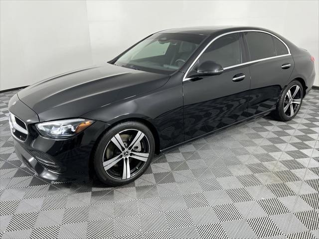 used 2022 Mercedes-Benz C-Class car, priced at $40,987